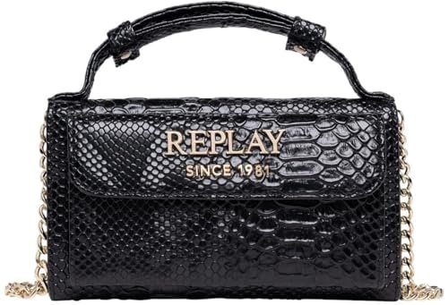 REPLAY Damski portfel na akcesoria podróżne FW5387, 0098 Black