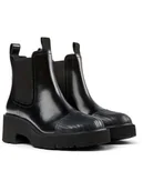 Botki damskie - Camper Skórzane sztyblety w kolorze czarnym - miniaturka - grafika 1