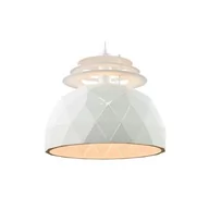 Lampy sufitowe - mcodo MCODO ::  Oryginalna lampa wisząca Oslo w wersji S white 40cm w skandynawskim stylu P82120/400-SWH white - miniaturka - grafika 1