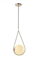 Lampy sufitowe - Light Prestige Lacrima wisząca złota LP-053/1P GD - miniaturka - grafika 1