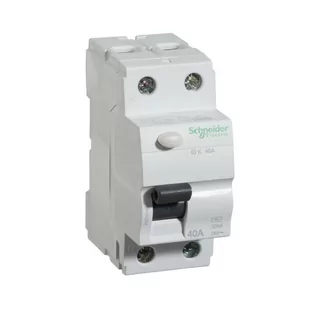 Schneider Electric Wyłącznik różnicowoprądowy IDK - 40 - 2 - 30 - AC - Bezpieczniki elektryczne - miniaturka - grafika 1