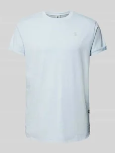 T-shirt z detalem z logo model ‘Lash’ - Koszulki męskie - miniaturka - grafika 1
