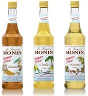 Shakery barmańskie - Zestaw bezcukrowych syropów do kawy Monin - miniaturka - grafika 1