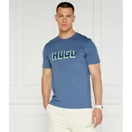 Koszulki męskie - HUGO T-shirt | Regular Fit - miniaturka - grafika 1