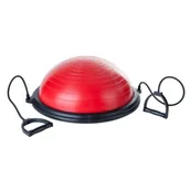 Pozostały sprzęt i akcesoria do ćwiczeń - Pure2Improve pure2i mprove Balance ball, czarny/czerwony, 58 cm P2I200140 - miniaturka - grafika 1