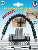 Bity - Kraftmann Przedłużka giętka do bitów 1/4", 11 cz. B.20804 - miniaturka - grafika 1