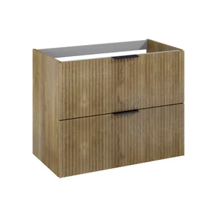 Szafka pod umywalkę Nabel 80x45.2x63.5 cm dąb natural Roca - Szafki łazienkowe - miniaturka - grafika 1
