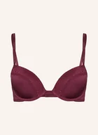 Biustonosze - Calvin Klein Biustonosz Push-Up Flirty rot - miniaturka - grafika 1