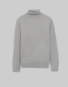 Swetry męskie - sweter męski goito tn szary2 - miniaturka - grafika 1