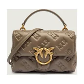 Torebki damskie - Pinko Skórzany kuferek LOVE LADY PUFF MINI - miniaturka - grafika 1