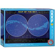 Puzzle - Puzzle 1000 Mapa księżyca - miniaturka - grafika 1