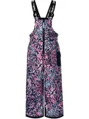 Spodnie narciarskie - Peek U Spodnie narciarskie "Carina" w kolorze różowo-błękitno-czarnym - miniaturka - grafika 1