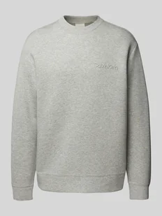 Bluza z detalem z logo model ‘SPACER’ - Koszulki męskie - miniaturka - grafika 1