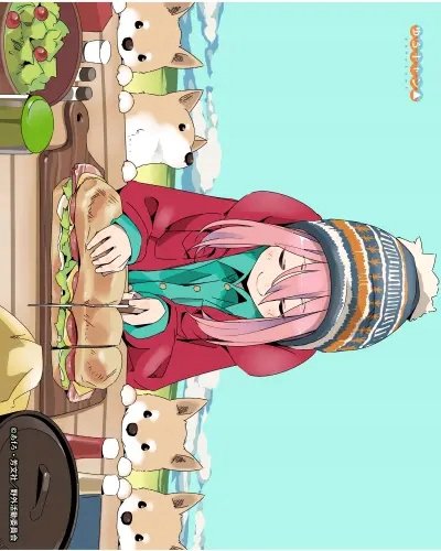Plakat Anime Manga Yuru Camp yc_018 A1+ (custom)