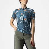 Koszulki rowerowe - Damska koszulka rowerowa Castelli Unlimited Sentiero M - miniaturka - grafika 1