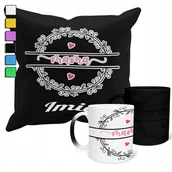 Gadżety dla niej i dla niego - ZESTAW KUBEK MAGICZNY ZMIENIAJĄCY KOLOR + POSZEWKA DZIEŃ MAMY PREZENT+IMIĘ - miniaturka - grafika 1