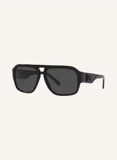 Okulary przeciwsłoneczne - Dolce & Gabbana Okulary Przeciwsłoneczne dg4403 schwarz - grafika 1