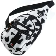 Nerki - SASZETKA NERKA PRZEZ RAMIĘ NA PRZÓD TORBA PLECAK KROWA  W ŁATY - miniaturka - grafika 1