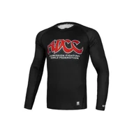 Koszulki sportowe męskie - Longsleeve męski Pitbull Rashguard ADCC - miniaturka - grafika 1