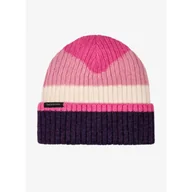Czapki narciarskie - Czapka zimowa Peak Performance Traverse Hat - mys purple/bit root/vin white - miniaturka - grafika 1