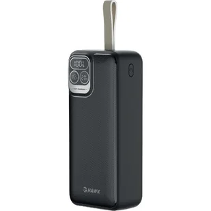 Powerbank HAWK HW-PB30000 30000 mAh 22.5W Czarny - Powerbanki - miniaturka - grafika 1
