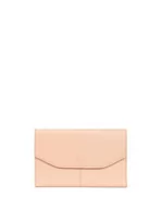 Portfele - Hexagona - 2-częściowy towarzysz podróży Stop RFID - kompatybilny z kartami kredytowymi, CNI, prawem jazdy, paszport i szarą kartą - kolekcja paryska - skóra bydlęca ziarnista, Nude, Taille unique - miniaturka - grafika 1