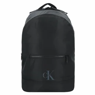 Calvin Klein Jeans Reversible Plecak 44 cm black-silver metallic - Plecaki - miniaturka - grafika 1