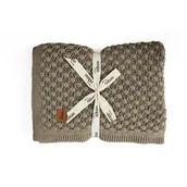 Koce - Koc marmurkowy Blanked Taupe 130x170 - miniaturka - grafika 1