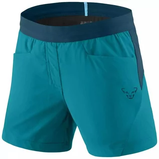 Spodnie sportowe damskie - Spodenki Dynafit TRANSALPER HYBRID W SHORTS - ocean - grafika 1