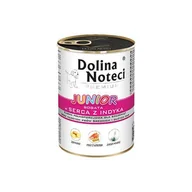 Mokra karma dla psów - Dolina Noteci PREMIUM Junior bogata w serca wołowe 400g 42493-uniw - miniaturka - grafika 1