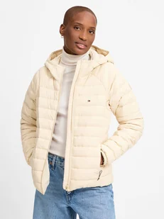 Tommy Hilfiger Damska kurtka puchowa Kobiety beżowy jednolity, S - Kurtki damskie - miniaturka - grafika 1