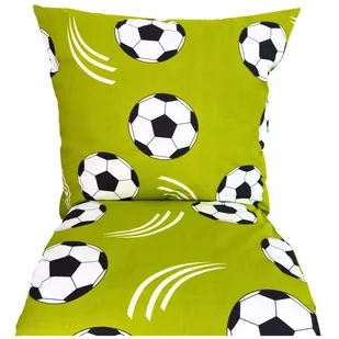 POŚCIEL DZIECIĘCA 120x160 BAWEŁNIANA KOMPLET 3 CZĘŚCI PIŁKA NOŻNA CHŁOPIĘCA - Pościel dla dzieci POŚCIEL DZIECIĘCA 120x160 BAWEŁNIANA KOMPLET 3 CZĘŚCI PIŁKA NOŻNA CHŁOPIĘCA - Pościel dla dzieci - miniaturka - grafika 1