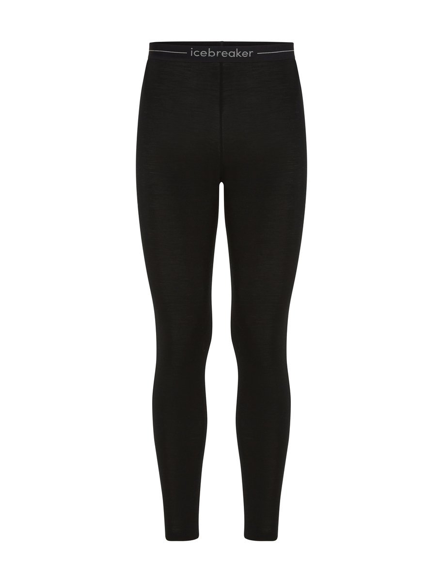 Legginsy dziecięce Icebreaker 175 EVERYDAY czarne IB104487001 r XL