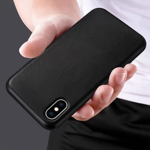 ECO Leather skórzane etui pokrowiec ze skóry ekologicznej iPhone 12 mini czerwony - Etui i futerały do telefonów - miniaturka - grafika 3