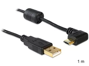 Delock Kabel Kabel USB 2 0 kątowy lewy/prawy1 m (83147) - Kable USB - miniaturka - grafika 2