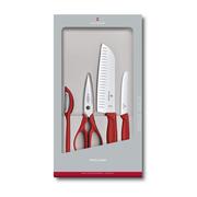 Kuchnie turystyczne - Victorinox Zestaw kuchenny z nożycami Victorinox Swiss Classic 6.7131.4G red - miniaturka - grafika 1