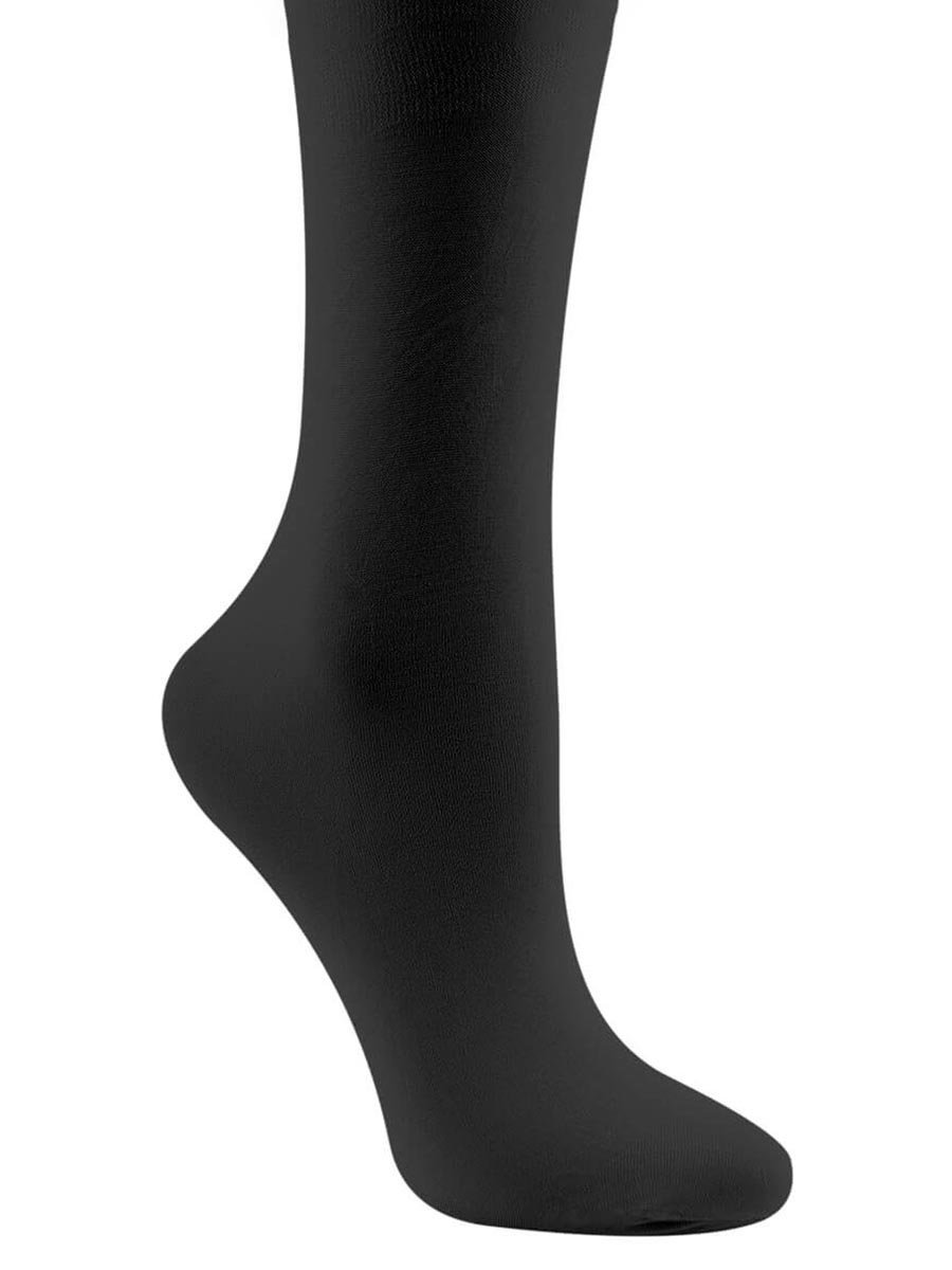 Dziewczęce rajstopy mikrofibra gładkie 40 DEN czarne Be Snazzy r.104/110