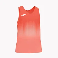 Koszulki sportowe męskie - Joma Męska koszulka do biegania Elite Vii bez rękawów. pomarańczowa koralowy neonowy XL - miniaturka - grafika 1