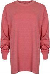 REEBOK - BLUZA UNISEX CL ND CREW HI4633 wkładana przez głowę RÓŻOWA