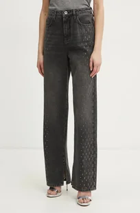 Patrizia Pepe jeansy bawełniane high waist 8P0662 D097S - Spodnie damskie - miniaturka - grafika 1