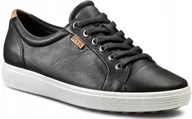 Buty sportowe damskie - 38 Buty Damksie Ecco Casual Sneakers Skóra 430003 - miniaturka - grafika 1