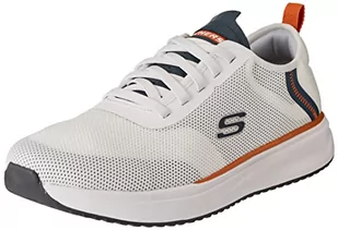 Skechers Męskie trampki Crowder, Biała siatka syntetyczna, 41.5 EU - Trampki męskie - miniaturka - grafika 1