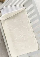 Koce i narzuty dla dzieci - Pielsa Baby, Koc dziecięcy/Otulacz, Premium, Besos, kremowy, 110x140 cm - miniaturka - grafika 1