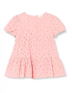 s.Oliver Sukienka Junior Baby Girls z haftem z dziurkami, różowa, 86, Rosa, 86 cm - Sukienki - miniaturka - grafika 1