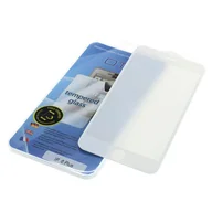 Szkła hartowane na telefon - OTB Hartowane szkło ochronne na iPhone 6 Plus / 6S Plus, Full Cover 3D, białe - miniaturka - grafika 1