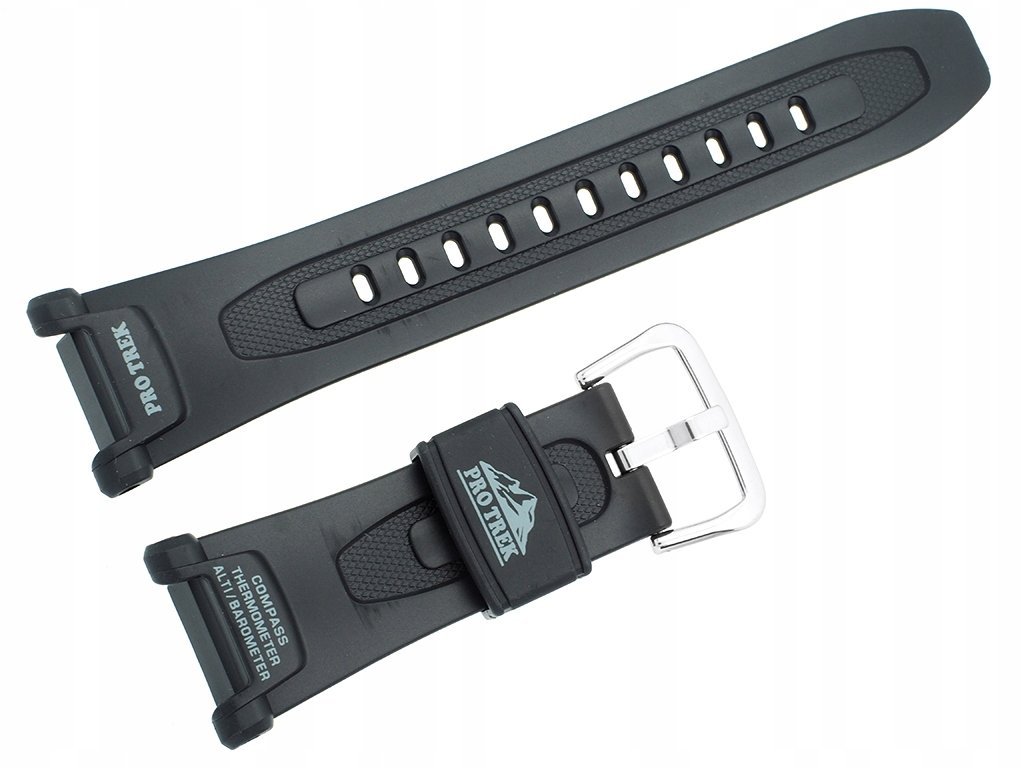 Czarny pasek do zegarka Casio PROTREK PRG-240 PRG-40