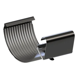 Łącznik rynny 125 stal ALUCYNK KROP - Rynny i akcesoria - miniaturka - grafika 1