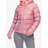 Odzież trekkingowa damska - Kurtka puchowa damska Columbia Harmony Falls Hooded Down Jacket - miniaturka - grafika 1