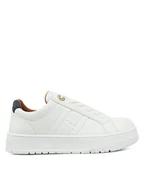 Buty dla chłopców - Tommy Hilfiger Sneakersy Low Cut Lace-Up Sneaker T3X9-33857-1355 M Biały - miniaturka - grafika 1