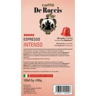 Kawa w kapsułkach i saszetkach - INTENSO De Roccis kapsułki do Nespresso - 100 kapsułek - miniaturka - grafika 1